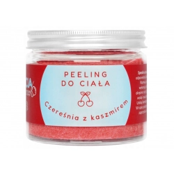 Bracia Mydlarze– wygładzający peeling do ciała Czereśnia z kaszmirem 250g